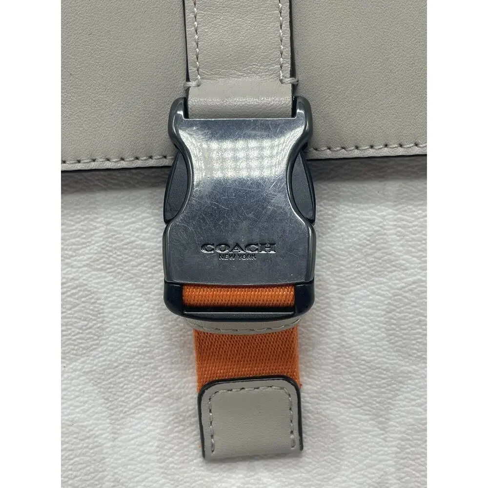 Coach Track Pack In Colorblock‎ Signature Canvas C8126
